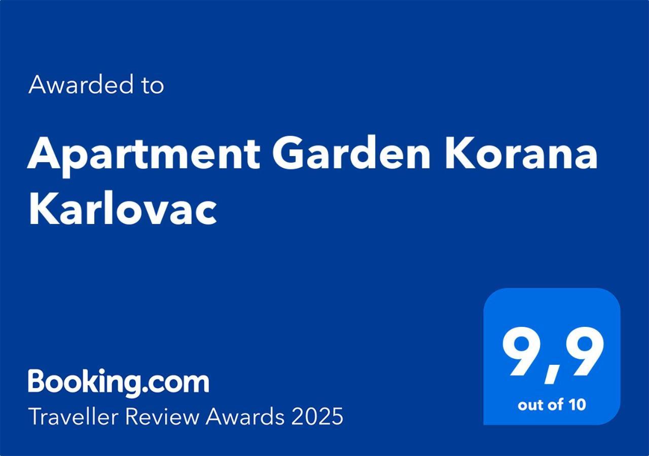 Apartment Garden Korana Karlovac Ngoại thất bức ảnh